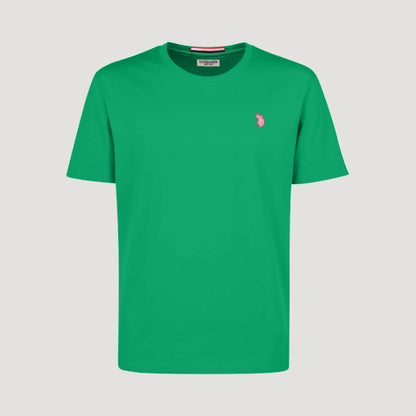 US Polo Assn. Embroidered Logo T-Shirt in Kelly Green