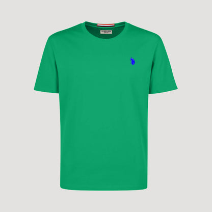 US Polo Assn. Embroidered Logo T-Shirt in Kelly Green