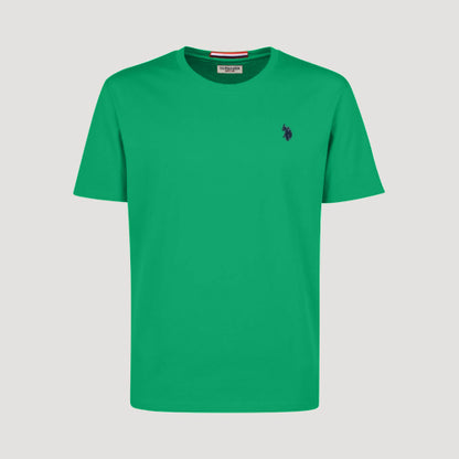 US Polo Assn. Embroidered Logo T-Shirt in Kelly Green