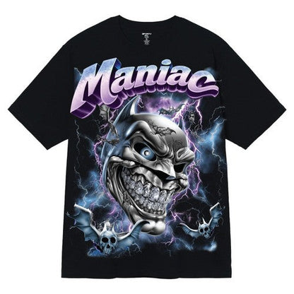 A463 Maniac Graphic Tee in Black