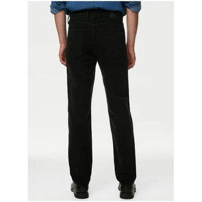 Marks & Spencer Moleskin Chinos Black