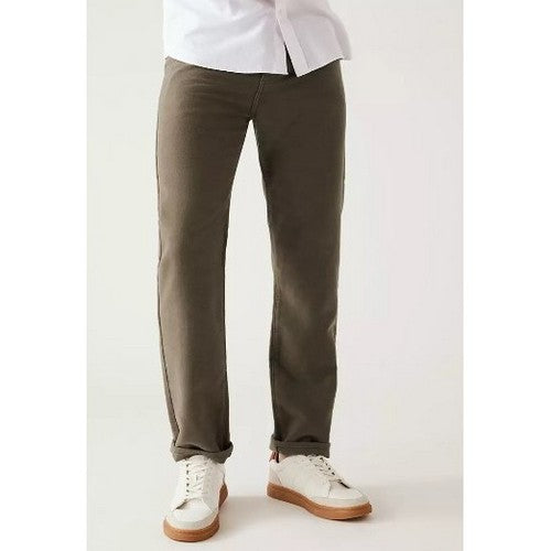 Marks & Spencer Moleskin Chinos Light Olive