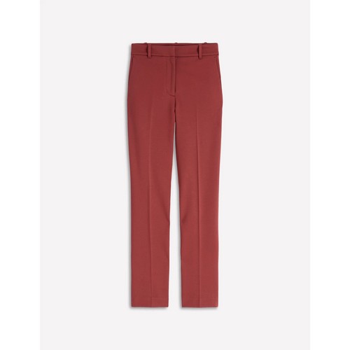 Marks & Spencer Autograph Slim Leg Crop Dress Pants in Chestnut