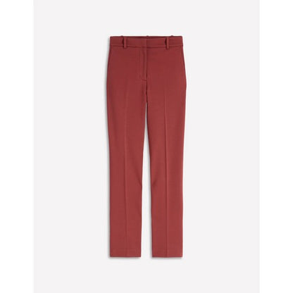 Marks & Spencer Autograph Slim Leg Crop Dress Pants in Chestnut