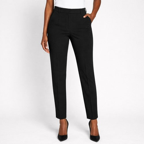 M&Co Tapered Dress Pants in Black