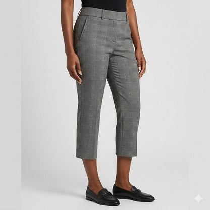 Marks & Spencer Stripe Capri in Grey