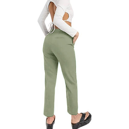 Kul Clothing Slim Leg Pants Moss Green