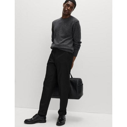 Marks & Spencer Side Adjuster Twill Dress Pants in Black