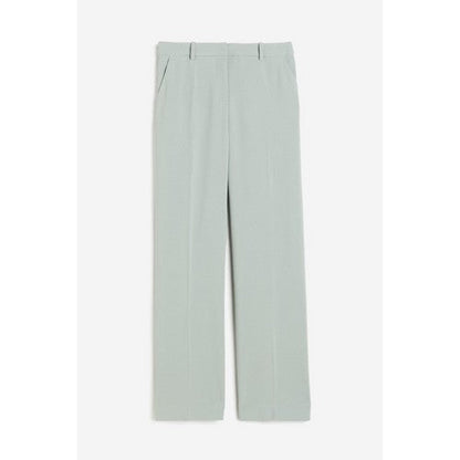 RN101255 H&M Kuhl Clothing Straight Dress Pants in Sage Green