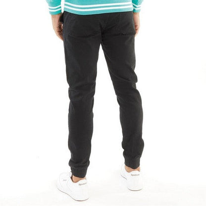 Threadbare Metro Chino Jogger Pants in Black