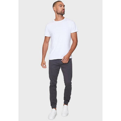 Threadbare Metro Chino Jogger Pants in Charcoal