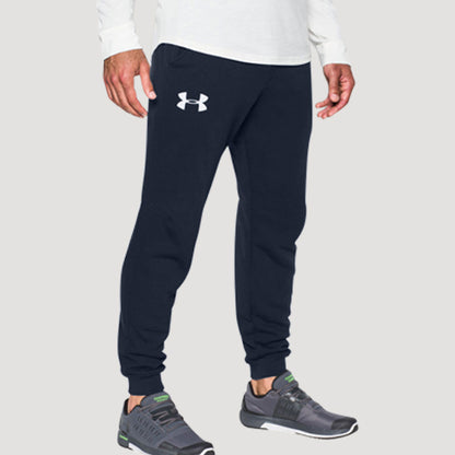 Under Armour Rival Fleece Jogger in Navy