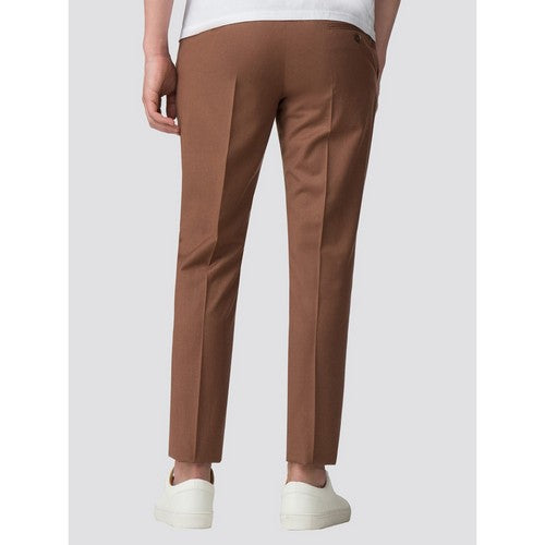 Ben Sherman Texture Skinny Fit Dress Pants in Tan Brown