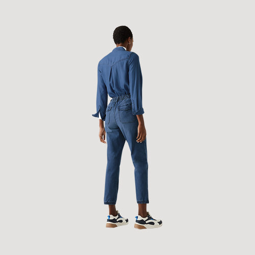 Marks & Spencer Denim Jogger in Indigo