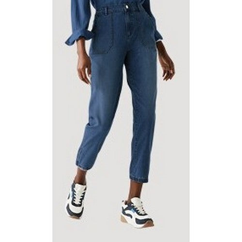 Marks & Spencer Denim Jogger in Indigo