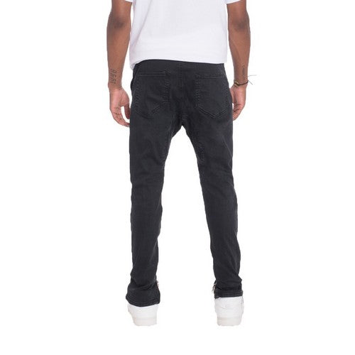JLP3013nP102-C815C Zip Detail Skinny Jeans in Black