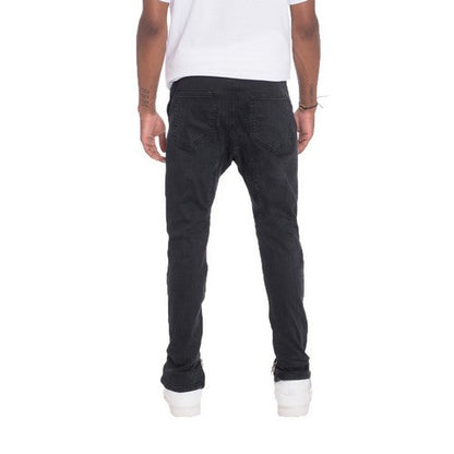JLP3013nP102-C815C Zip Detail Skinny Jeans in Black