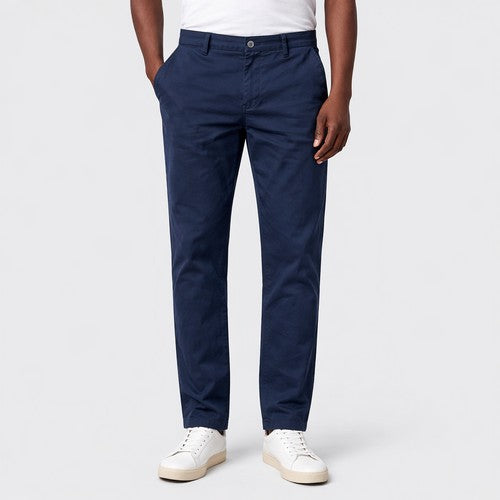 Marks & Spencer Regular Fit Chino in Medium Indigo