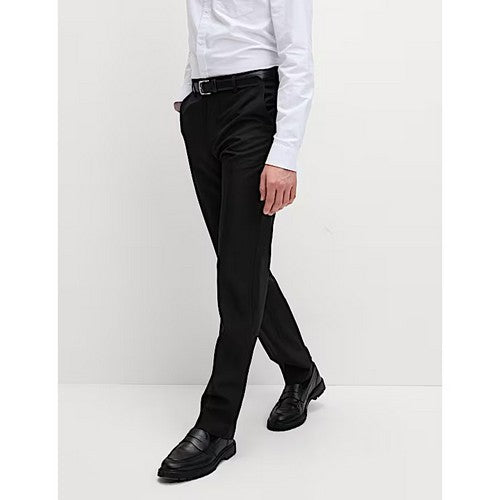 T70/3415Y 1pr Regular Fit Crease Resist Trousers in Black