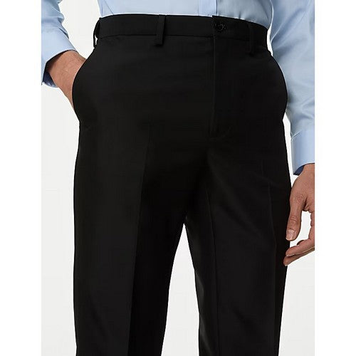 Marks & Spencer Crease Resist Dress Pants in Black
