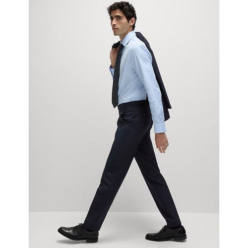 Marks & Spencer Slim Fit Dress Pants in Navy
