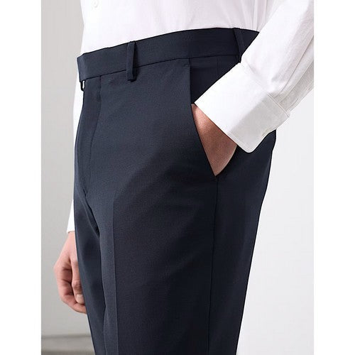 Marks & Spencer Slim Fit Performance Stretch Dress Pants in Navy