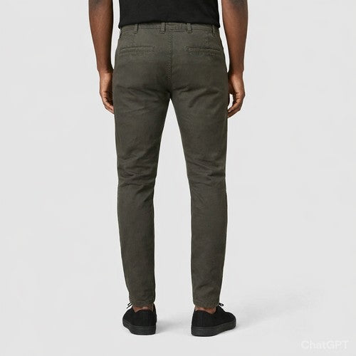 Marks & Spencer Cotton Chino in Forest Green
