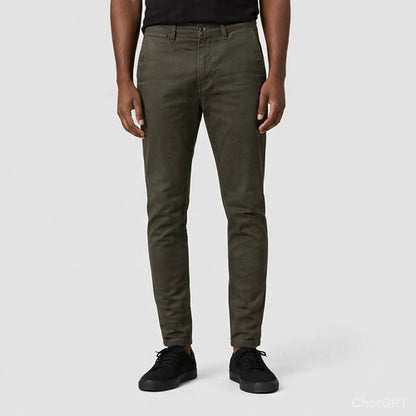 Marks & Spencer Cotton Chino in Forest Green