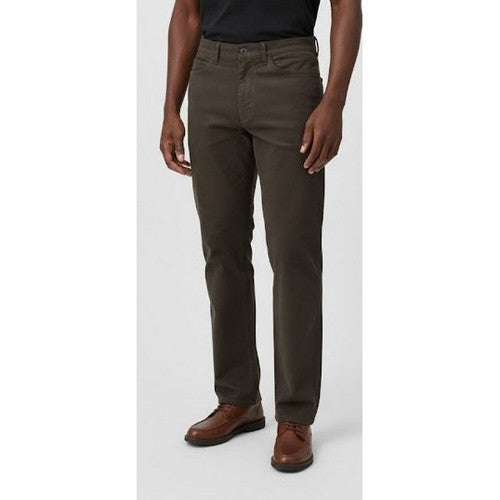 Marks & Spencer Regular Fit Moleskin Chino in Khaki