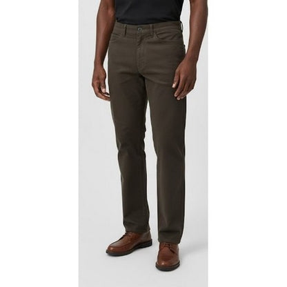 Marks & Spencer Regular Fit Moleskin Chino in Khaki