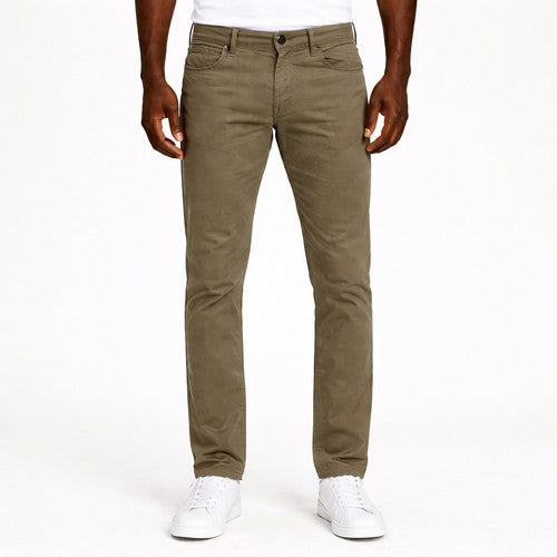 Marks & Spencer Stretch Cotton Chino in Brown