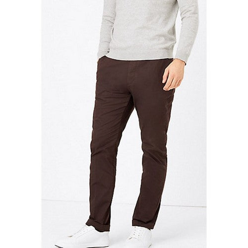 T17/6060S  Marks & Spencer Slim Fit Smart Stretch Chino in Raisan