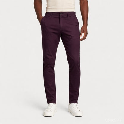 Marks & Spencer Slim Fit Smart Stretch Chino in Raisan