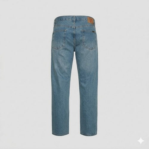 Generation XYZ Classic 5-Pocket Straight Heavyweight Jeans in Stonewash