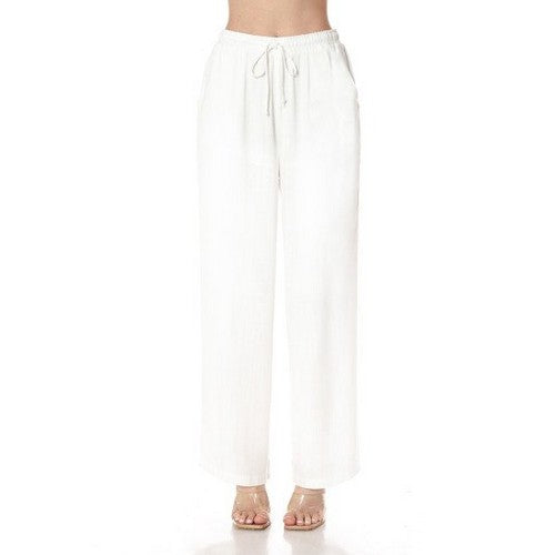75982 Wide Leg Pants in Ivory