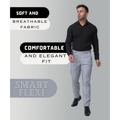 Farah Slim Fit Plaid Dress Pants in in Sky Blue