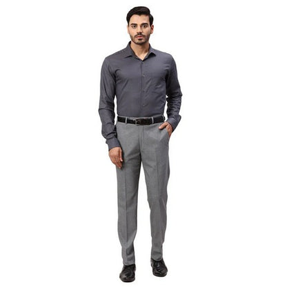 Ben Sherman Slim Fit Wool Dress Pant in Grey