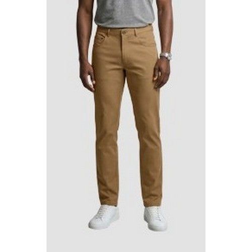 VIP Collection Wings Slim Fit Smooth Dressy Jeans in Khaki