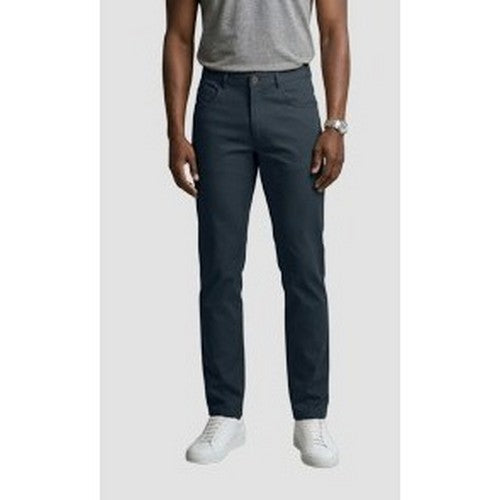 VIP Collection Wings Slim Fit Smooth Dressy Jeans in Navy
