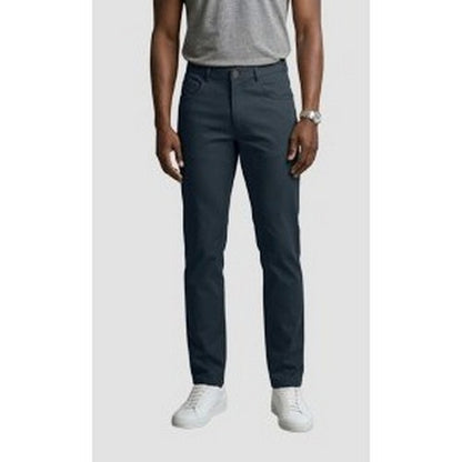 VIP Collection Wings Slim Fit Smooth Dressy Jeans in Navy