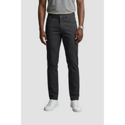 VIP Collection Billionaire Slim Fit Smooth Dressy Jeans in Black