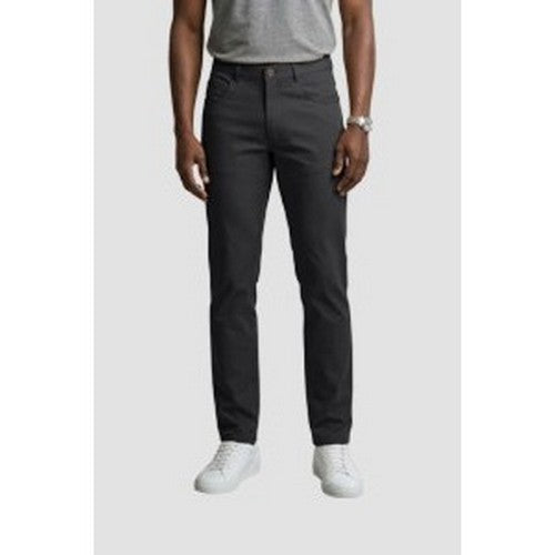 VIP Collection Billionaire Slim Fit Smooth Dressy Jeans in Black