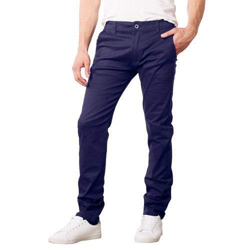 GMCP-600 Genuine Slim Fit Stretch Cotton Chino in Navy