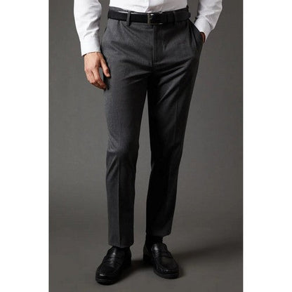 C127-141 Burton Tailored Fit Dress Pants in Grey