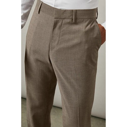 Burton Tailored Fit Dress Pants in Light Brown