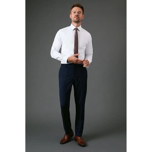 Burton Tailored Fit Dress Pants in Navy