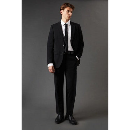 Burton Slim Fit Dress Pants in Black