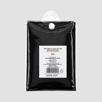 Coco & Gray Adult Reusable Rain Poncho-In-Case in Black