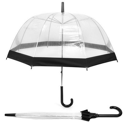 Bubble Auto Open Umbrella Black