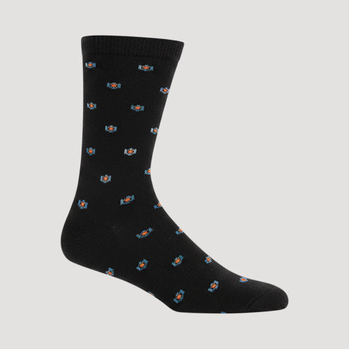 Lords Design Dress Socks (3-Pair Pack) in Grey & Black
